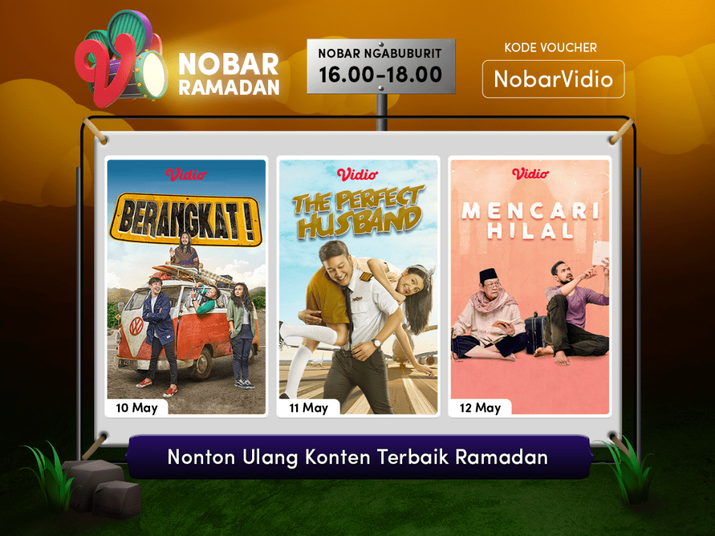 siaran ulang film nobar ramadan 10-12 mei