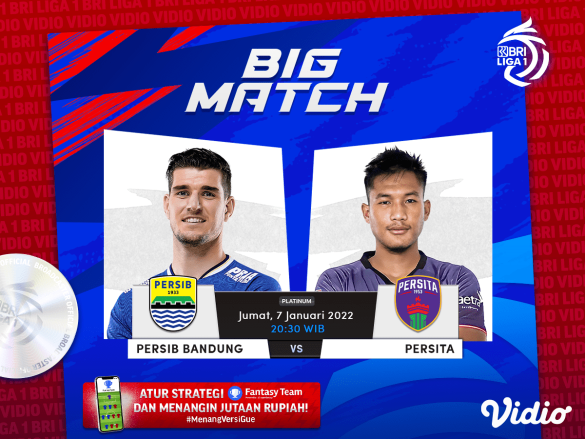 Live Streaming Persib Vs Persita Hari Ini: BRI Liga 1 2021/22 Pekan 18
