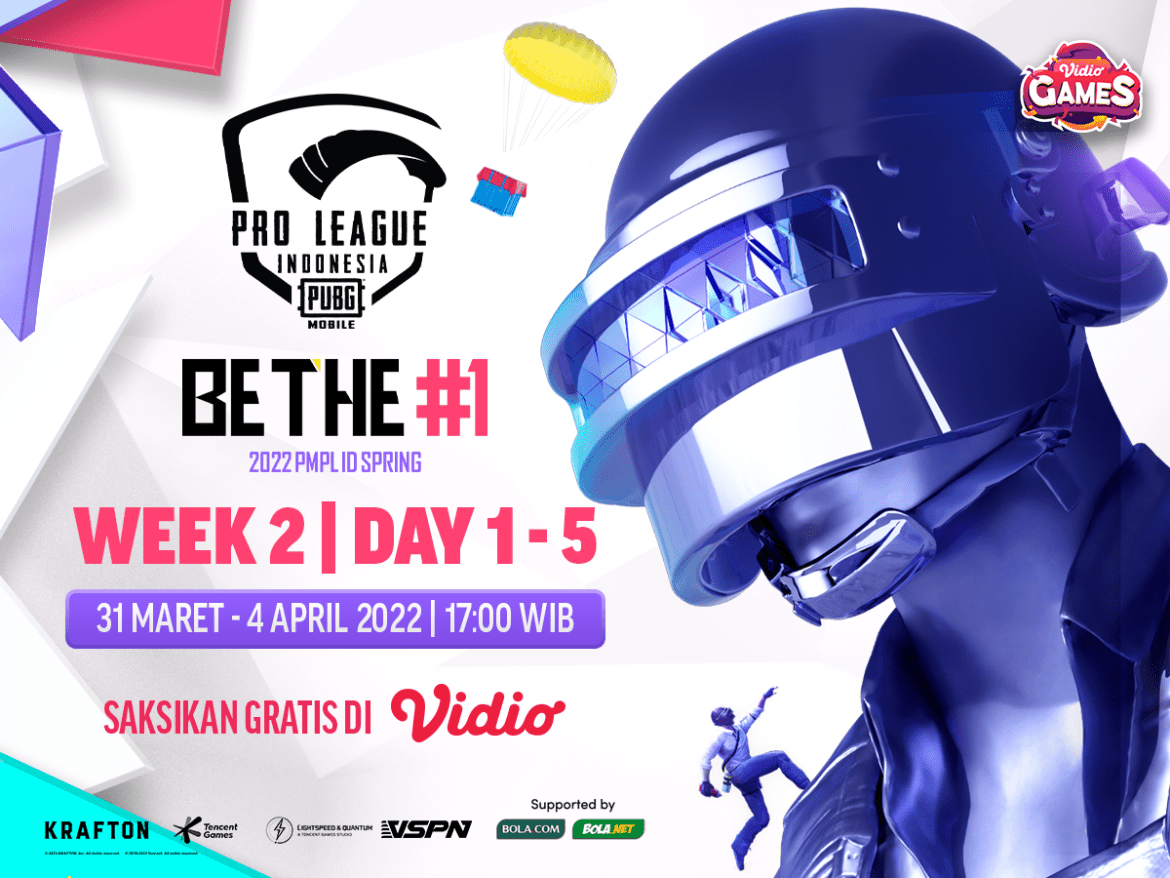 Saksikan Live Streaming PMPL ID Spring 2022 Minggu Kedua