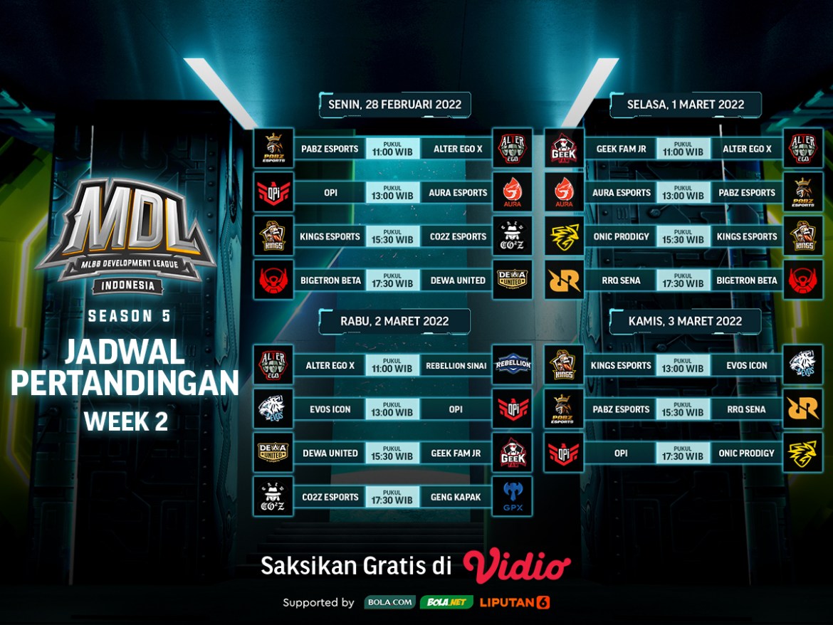 Saksikan Live Streaming MDL Season 5 Week 2 Gratis di Vidio
