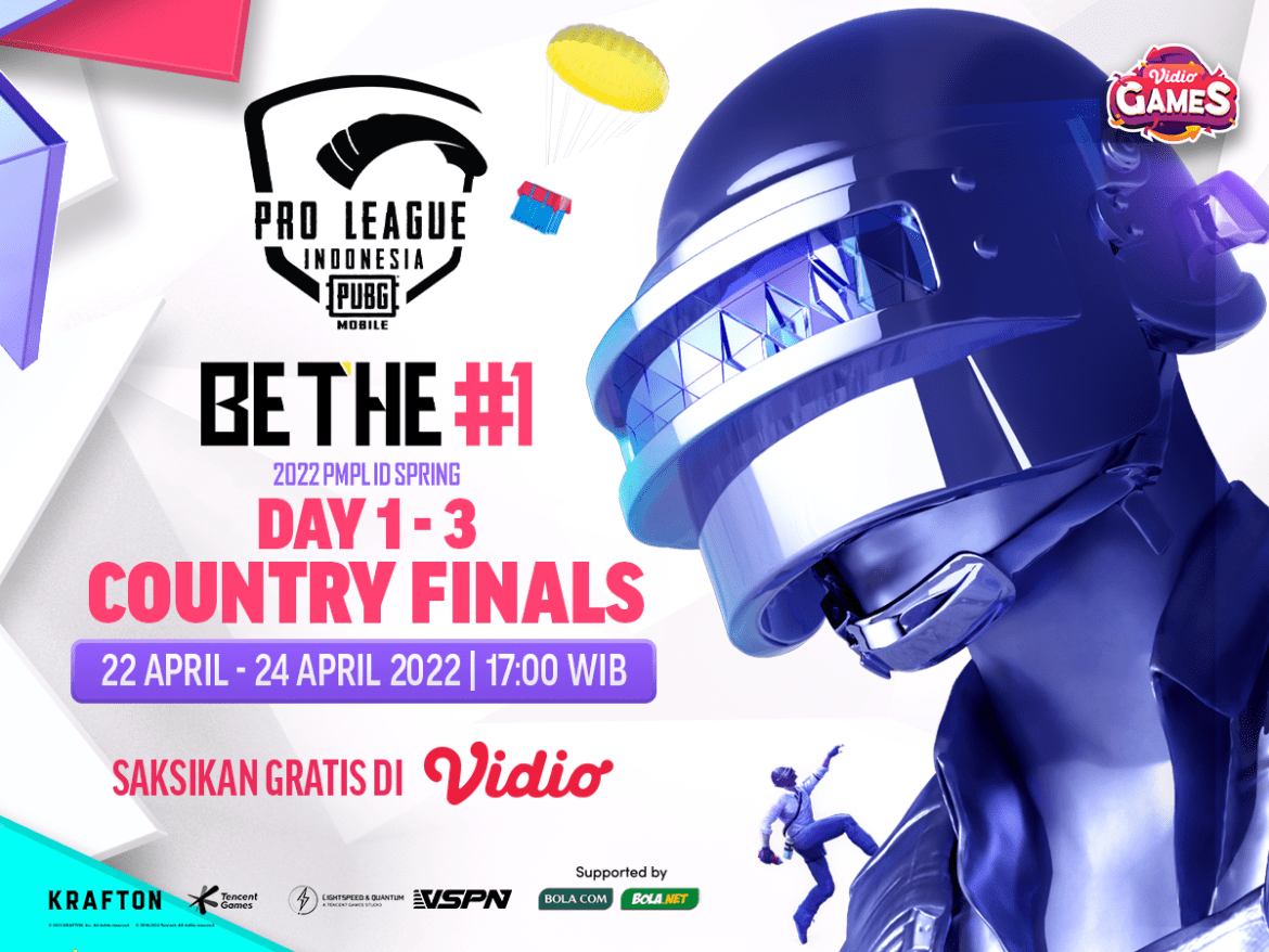 Inilah Jadwal dan Link Live Streaming PMPL ID Spring 2022 Country Finals