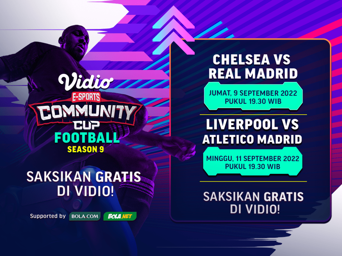Jadwal Vidio Community Cup Football Season 9