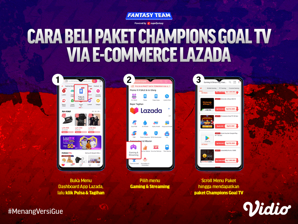 Champions Goal TV di E-Commerce