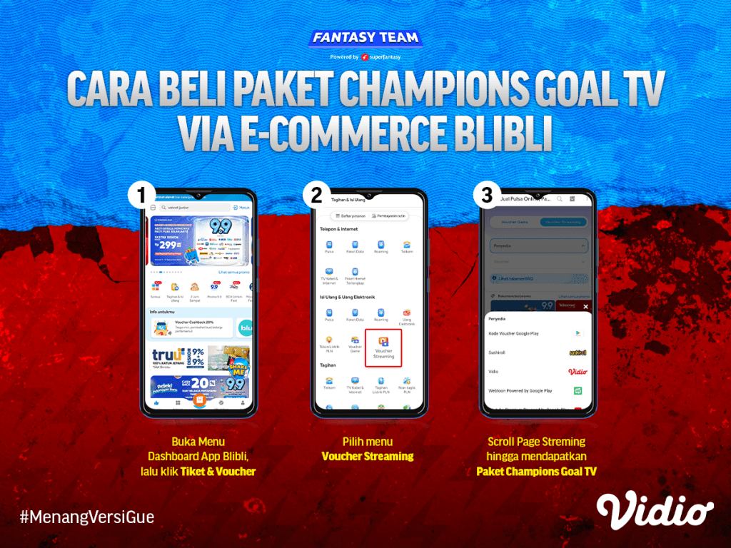Champions Goal TV di E-Commerce