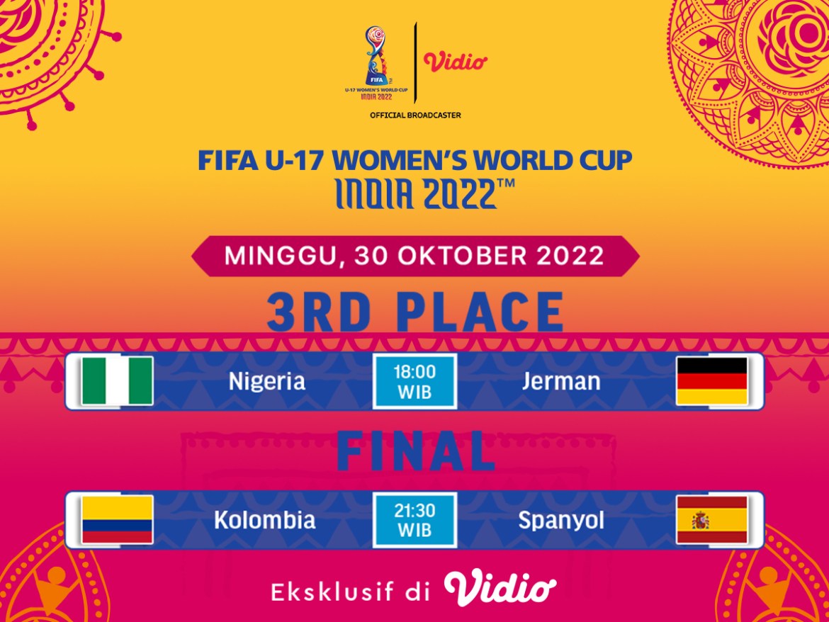 Jadwal Lengkap Piala Dunia Wanita U-17 2022 di India