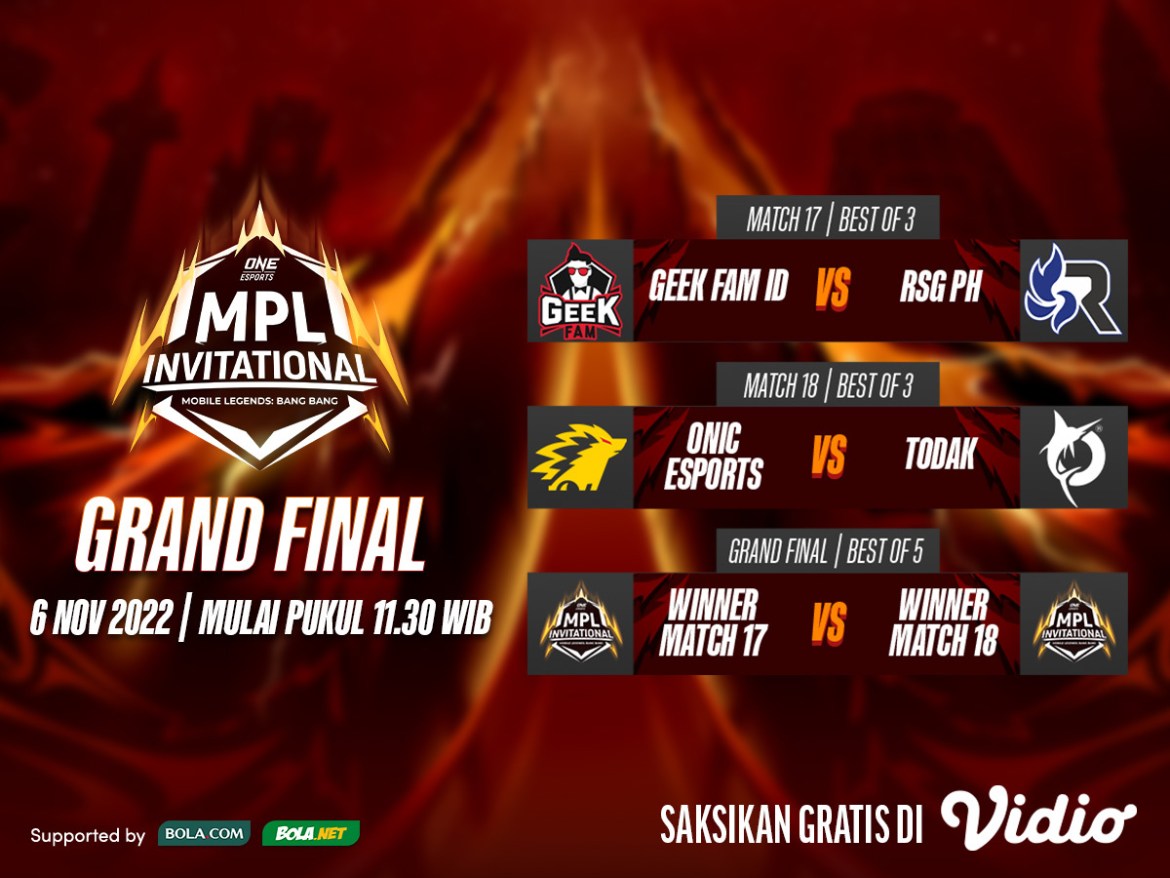 Jadwal Lengkap MPL Invitational (MPLI) 2022