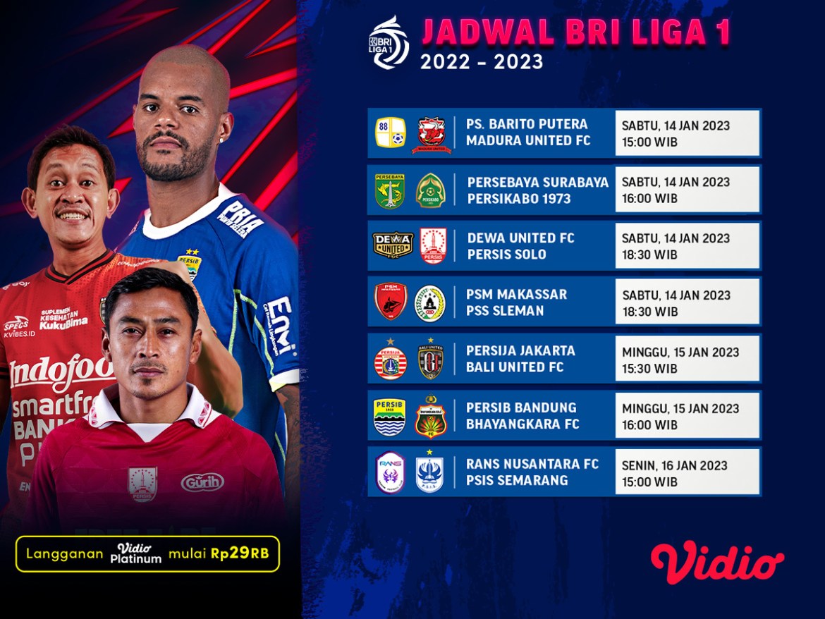 BRI Liga 1 2022/2023 Pekan ke-18