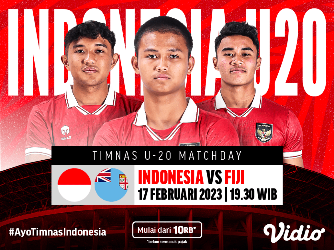 Timnas Indonesia vs Fiji