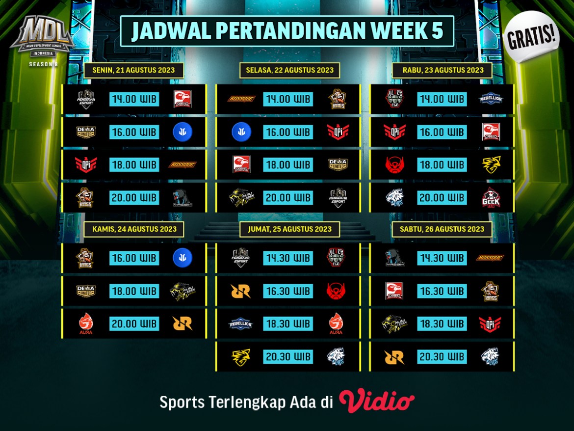 live streaming MDL ID Season 8