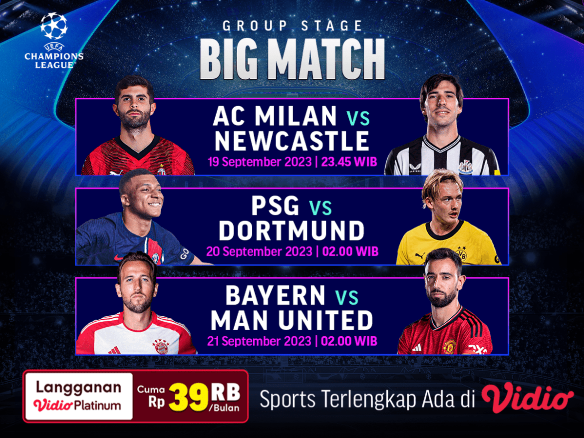 jadwal live streaming liga champions