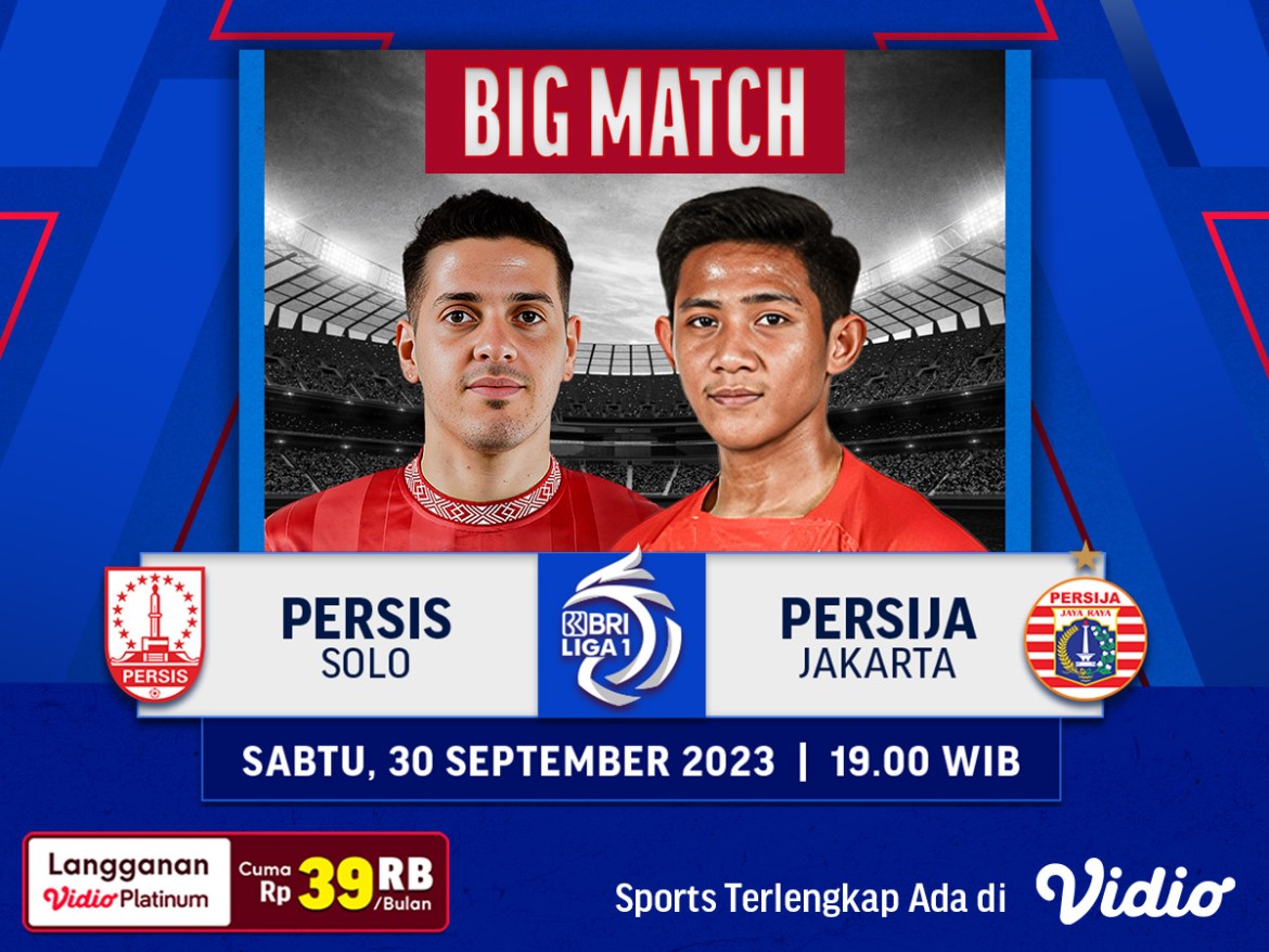 live streaming Persis vs Persija