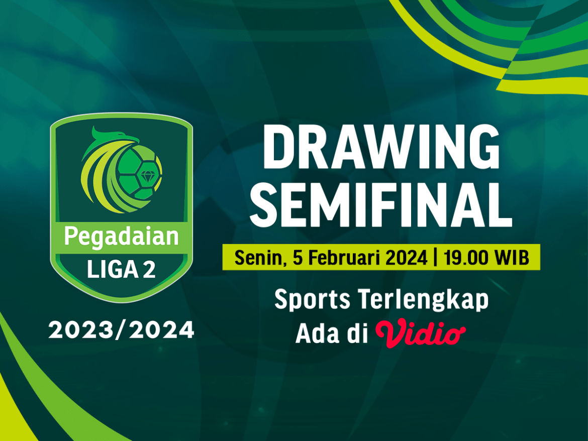 Drawing Pegadian Liga 2