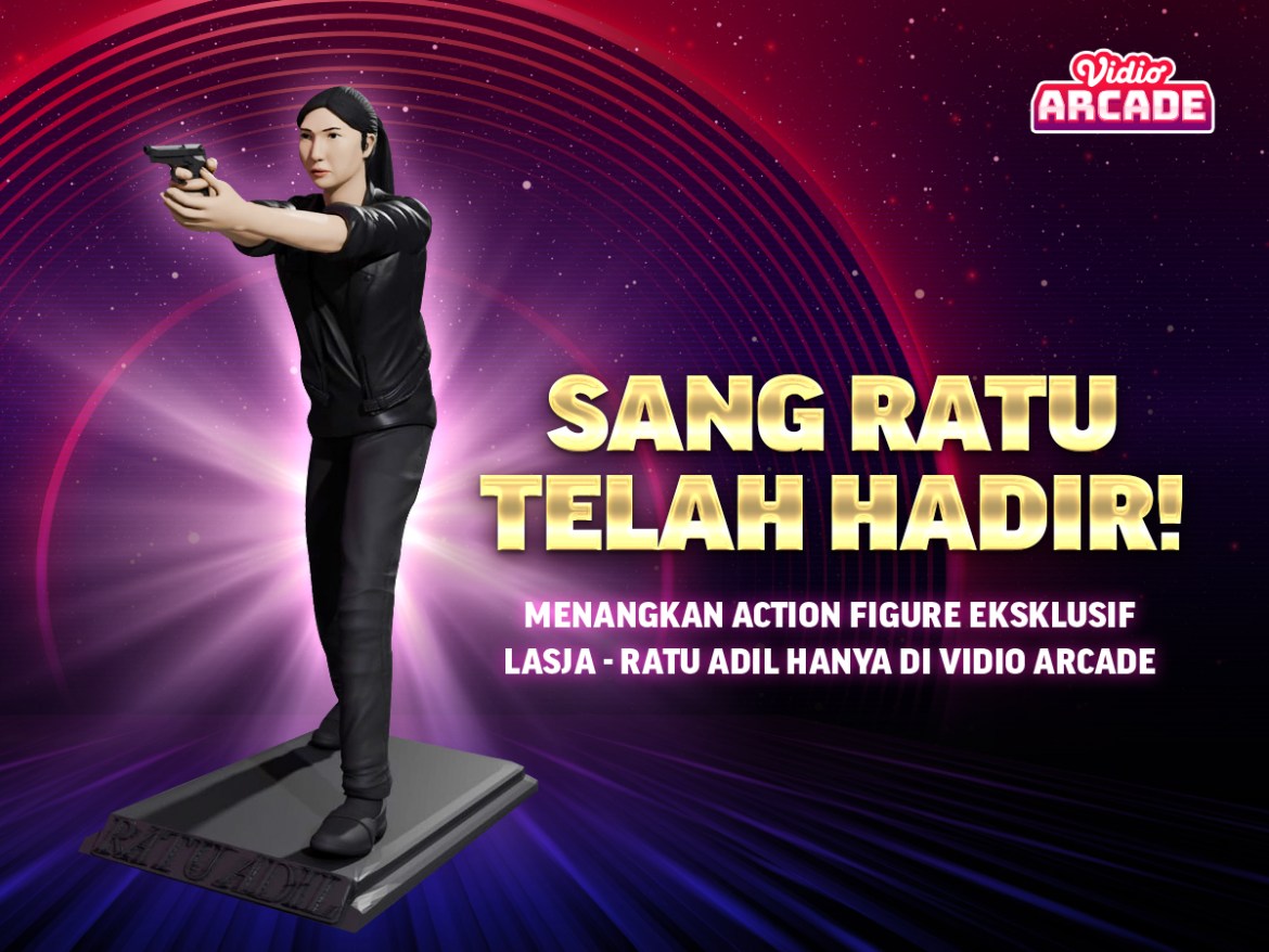 Action Figure Lasja Soeryo di Series Ratu Adil