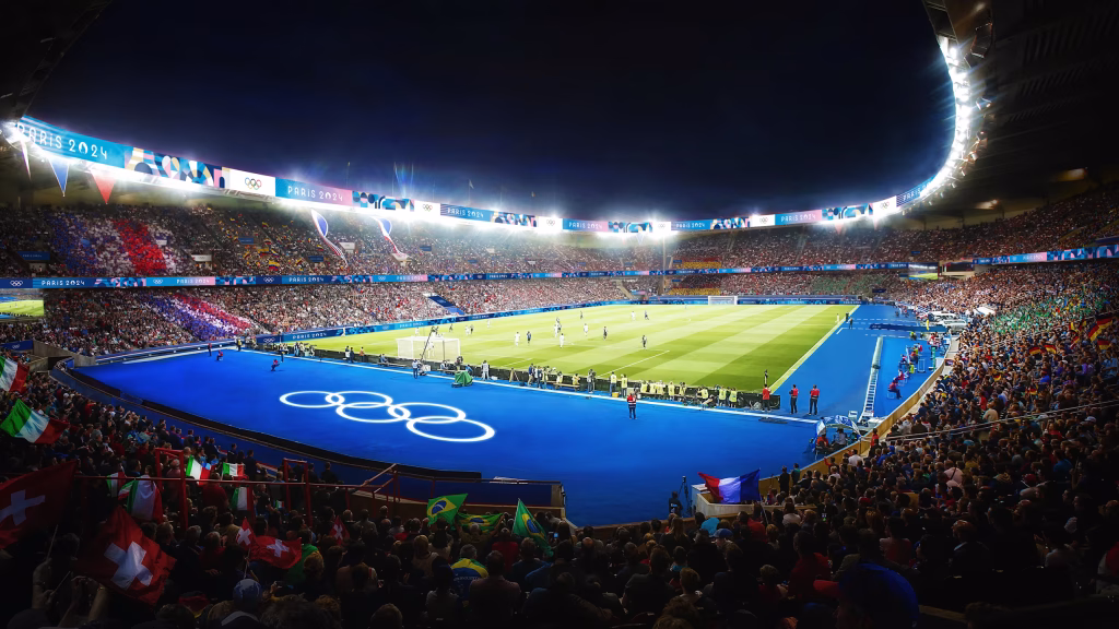 Parc des Prince. Olimpiade Paris 2024 di Vidio