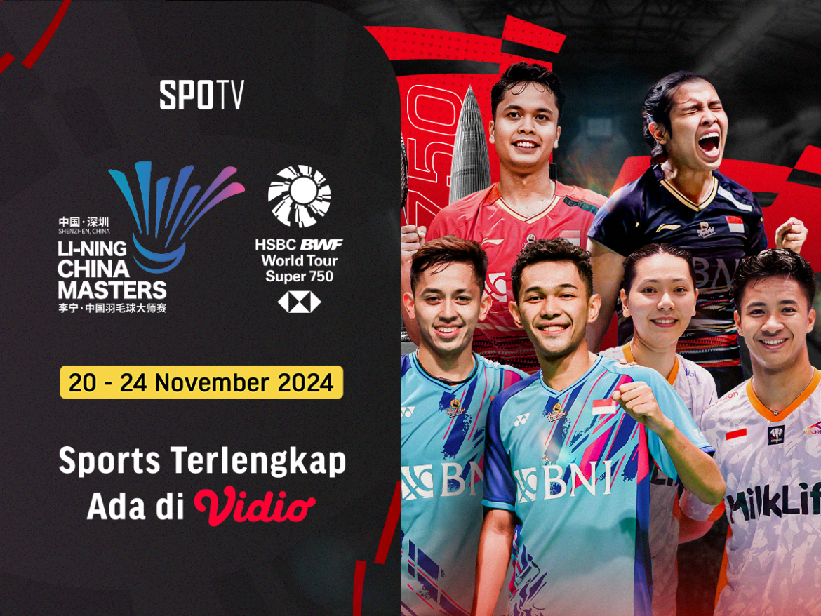 Jadwal dan link live streaming BWF China Masters 2024